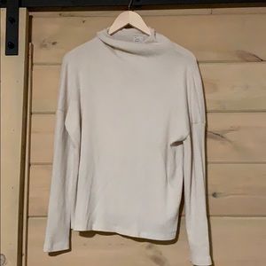 White Turtle Neck